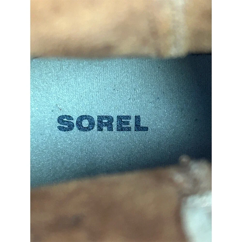 SOREL Major Pull On Mid-Calf Boots Womens Brown Double Buckle Riding Boot Size 7